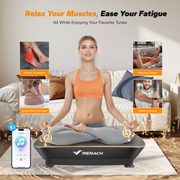 MERACH MRDK239AB1 Vibration Plate Exercise Machine, Whole Body Shake Plate Exercise Machine with Remote Control