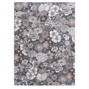 Laura Ashley Eliza Woven Hi-Low Area Rug Runner, Camden Blue, 2 x 7 ft, LAA034685