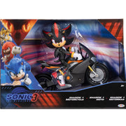 Sonic 424064 3 Shadow Articulated 5 inch Action Figure with Motorcycle