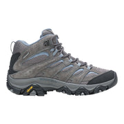 Merrell Moab 3 Mid Waterproof Hiking Boots for Women, Granite, Size 11, J500162