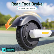Gotrax GKS Mini Electric Kick Scooter for Kids Ages 6-12, 150W Motor, 7.5 mph Speed, 3.75 Mile Range, 6-Inch Solid Tires, All-Metal Frame, Black