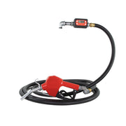 Fill-Rite Fuel Transfer Discharge Hose Kit, 3/4 in x 20 ft, Red Automatic Nozzle, Digital Meter with 360-Degree Swivel, FRBN075HASD