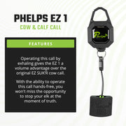Elk Call Ez 1 Black - BLACK/GREEN