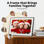 EKASN Digital Picture Frame, Classic 15 Pro, 15.6-Inch 1080P Full HD Touchscreen, 32GB Storage, Wi-Fi Connectivity, Auto Rotate, Black