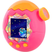 Bandai Namco Tamagotchi Paradise Orange Tropics Interactive Virtual Pet Toy with Zoom Dial, Multi-Language Support, Battery Powered, 43425