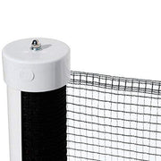KidKusion Retractable Driveway Guard, Plastic and Steel Safety Gate, 24 ft Long, 36 in Tall, Black