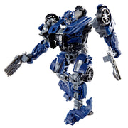 Hasbro Transformers Studio Series Barricade Deluxe Class 4.5-Inch Action Figure with 8 Accessories, Blue and Black, G1928