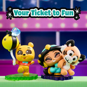 Just Play Disney Doorables Ticket to Fun Multi Peek Collectible Figures, Festival-Themed, 5 to 7 Surprise Toys, 50 to Collect, Ages 5+, 50134
