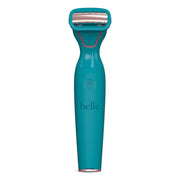 Belle Women's Electric Full-Body Groomer with Exfoliator Brush, Rechargeable Cordless Design, Two Trimming Guides, Stainless Steel Blade, 3896B