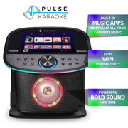 The Singing Machine Pulse Karaoke-Premium Wi-Fi Karaoke System