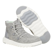 HEYDUDE Reyes Heathered Boots for Ladies - Grey - 8M