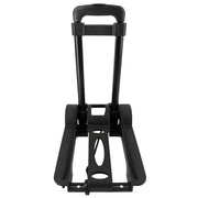 G-Force Premium Folding Luggage Trolley with 37.5-Inch Telescoping Handle, 110lb Capacity, Wheeled Base, Built-In Bungee Cord, Black, 36046