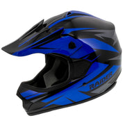 Raider GX4 MX Helmet for Youth - S - Blue