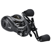 KastKing MegaJaws Elite Left-Handed Baitcasting Reel, 7.2:1 Gear Ratio, 12 Bearings, Magnetic Braking System, Purple