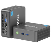 GMKtec NucBox G3 Pro Mini PC, Intel Core i3-10110U up to 4.1GHz, 16GB DDR4 RAM, 512GB SSD, Dual 4K HDMI, WiFi 6, Bluetooth 5.2, Black
