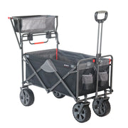 Macsports WPP-200 Foldable Portable Push-Pull Wagon Cart