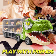 Joyfy 13 in 1 Dinosaur Truck Toys for Kids