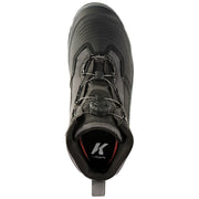Korkers FB4710-10 DarkHorse Felt/Kling-On Soles Wading Boots for Men - Black/Gunmetal - 10M