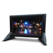 Big Fun Leisure Inflatable 10.6' Outdoor Screen with Built-In Stand