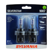 Sylvania A39596B16F1 9007 SilverStar Halogen Headlight Bulb, 2 Pack