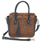 Gun Tote'n Mamas GTM-56/CHEETAH Mini Park Avenue Concealed Carry Handbag
