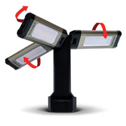 STKR Concepts Tri-Mobile Work Light, 2000 Lumens, Rechargeable, Black, Model 12680