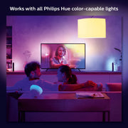 Philips Hue Play Gradient 65-Inch Color-Changing LED TV Lightstrip, Multi-Color Ambiance, Voice Control Compatible, 560417