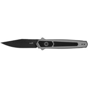Kershaw Launch 17 Automatic Folding Knife 3.50in CPM MagnaCut Clip Point Plain Black