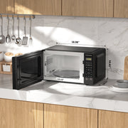 Hamilton Beach HB8436127995-02 0.9 Cu Ft Countertop Microwave Oven 900 Watts Black Stainless Steel