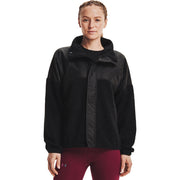 Under Armour Women's Mission Full-Zip Jacket - Black - XL