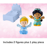Fisher-Price Disney Princess Magical Lights & Dancing Castle Toddler Playset with 2 Figures, Multicolor, HTK85