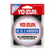 Big Rock Sports Yo-Zuri HD Fluorocarbon Fishing Line, 100-Pound, Disappearing Pink, 30 Yards