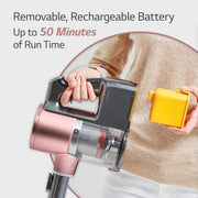 LG A912PM CordZero A9 Cordless Stick Vacuum - Blossom Pink