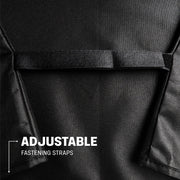 TYTUS Modular Collection Outdoor Grill Cover, Weather and UV Resistant 600D Polyester with PVC Backing, Black, 116 in L x 23 in W x 46.5 in H, Adjustable Straps, TYT-ACC-116