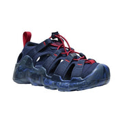 KEEN Hyperport H2 Kids Hiking and Water Sandals, Breathable Quick-Dry Polyester, Original Fit, Naval Academy Red, Size 1, 1030835