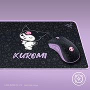 Razer DeathAdder Essential Kuromi Edition Wired Gaming Mouse, Ergonomic Right-Handed, 6400 DPI Optical Sensor, 5 Programmable Buttons, Purple, RZ01-03851500-R3US