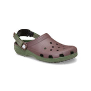 Crocs Classic Turbo Clog Men's Clogs, Adjustable Turbo Backstrap, Rubber Outsole, White, 211287-100