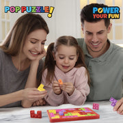Power Your Fun Pop Puzzle 27pc STEM Learning Jigsaw Sensory Fidget Toy for Kids Ages 3+, Red B09F4FKQNR