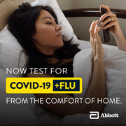 Binaxnow 20002056 COVID-19/Flu A&B Combo Self Test, Reliable COVID/Flu Home Test With 15 Minute Results, 2 Tests
