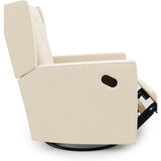 Baby Relax Shirley Swivel Glider Recliner Chair - White