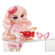 Rainbow High Creative Crystals Bella Pink 11in Fashion Doll with Crystal Accessory Make It Kit, DIY Resin Crafts, 522904