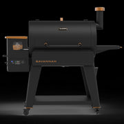 Pit Boss 10989 Savannah Wood Pellet Grill - Onyx Edition