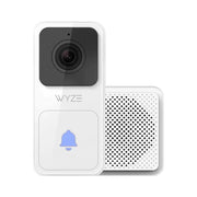Wyze WVDB1WC1 Video Doorbell Wired 1080p HD Video with 2-Way Audio - White