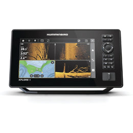 Humminbird XPLORE 9 Control Head Fish Finder, 9-Inch Touchscreen, MEGA Side Imaging+, MEGA Down Imaging+, Dual Spectrum CHIRP Sonar, Internal GPS, Basemap Charts