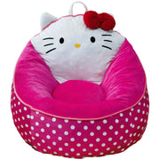 Hello Kitty WK950187 Compressed Foam Bean Bag Chair for Kids, Pink