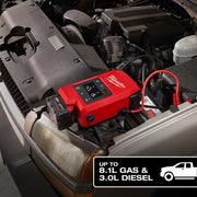 Milwaukee Electric M18 HOTSHOT Jump Starter, 2000 Peak Amps, Digital Voltage Display, Custom Clamp Design, Compatible with M18 REDLITHIUM XC5.0 Battery