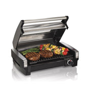 Hamilton Beach 25361 Indoor Grill With Lid Viewing Window