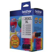 Brother LC2033PKW 3-Pack High-yield Color Ink Cartridges