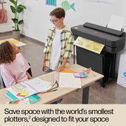 HP 5HB08T#B1K Designjet T650 A0 Inkjet Large Format Printer - Includes Printer - 24