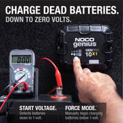 Noco GENPRO10X1 Battery Charger 12V 10A Fully Automatic Waterproof On Board